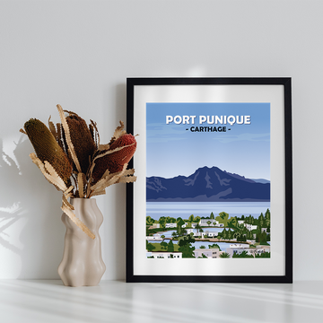 Port Punique de Carthage Poster