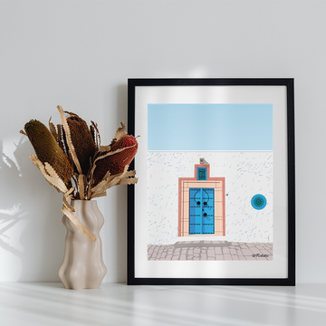 La porte de Sidi Bou Said Poster